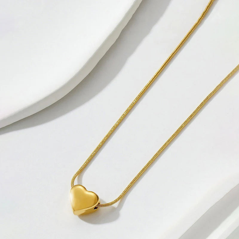 Premium Anti Tarnish Stainless Steel Jewellery for Everyday - Heart Themed Jewellery