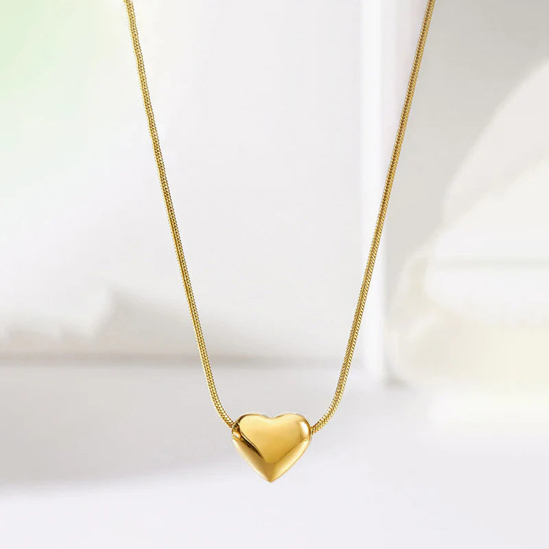 Premium Anti Tarnish Stainless Steel Jewellery for Everyday - Heart Themed Jewellery