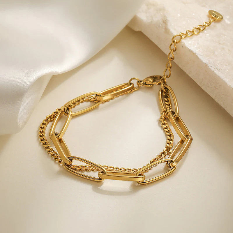 Premium Anti Tarnish Stainless Steel Jewellery for Everyday - Rope Bracelet