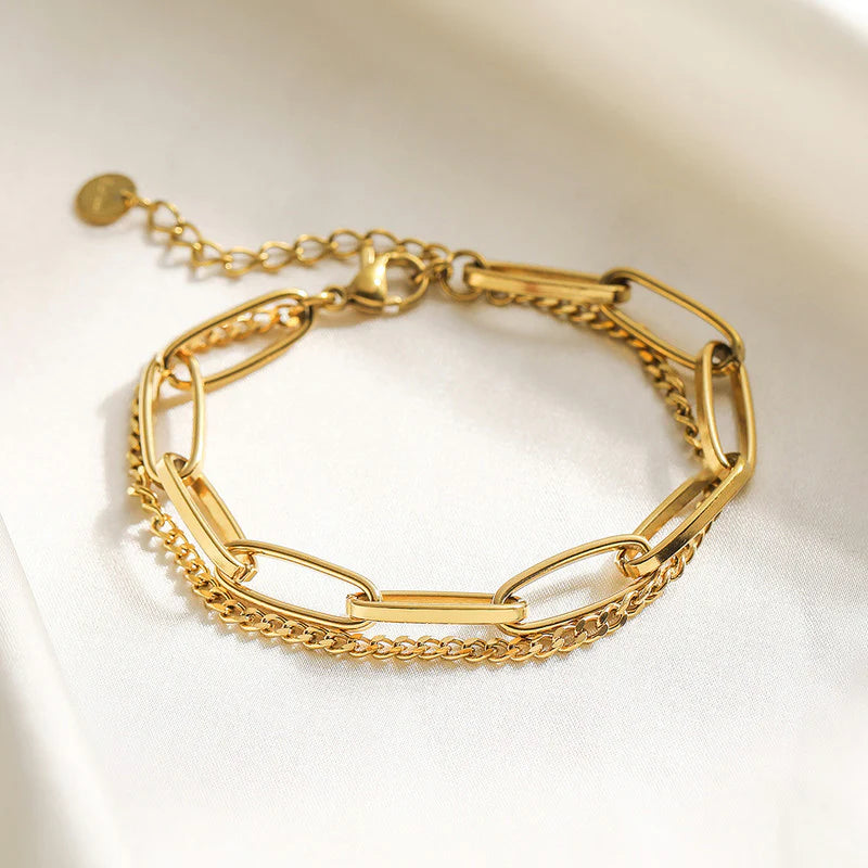 Premium Anti Tarnish Stainless Steel Jewellery for Everyday - Rope Bracelet