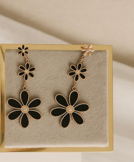 Anti Tarnish Everyday Earring - Queen Flower