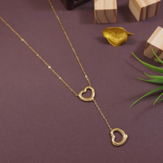 Premium Anti Tarnish Stainless Steel Jewellery for Everyday - Hanging Hearts