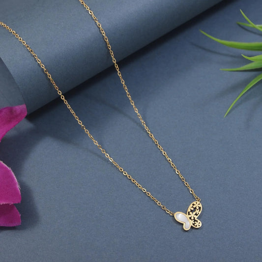 Premium Anti Tarnish Stainless Steel Jewellery for Everyday - Butterfly