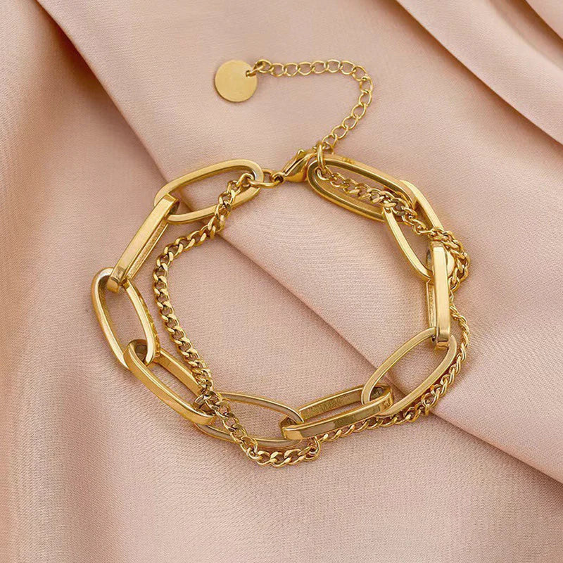 Premium Anti Tarnish Stainless Steel Jewellery for Everyday - Rope Bracelet