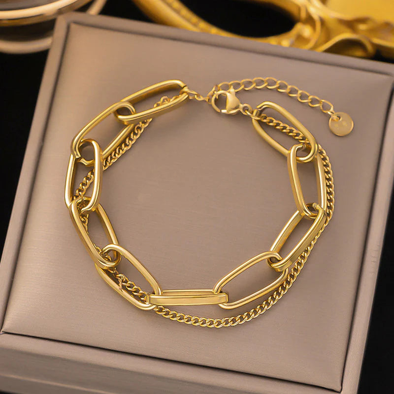 Premium Anti Tarnish Stainless Steel Jewellery for Everyday - Rope Bracelet