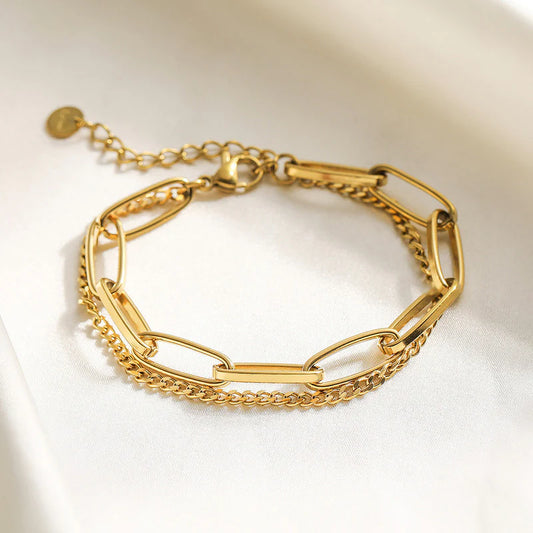 Premium Anti Tarnish Stainless Steel Jewellery for Everyday - Rope Bracelet