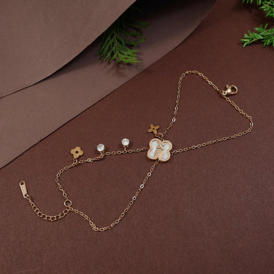 Premium Anti Tarnish Stainless Steel Jewellery for Everyday -Double Chain Bracelet