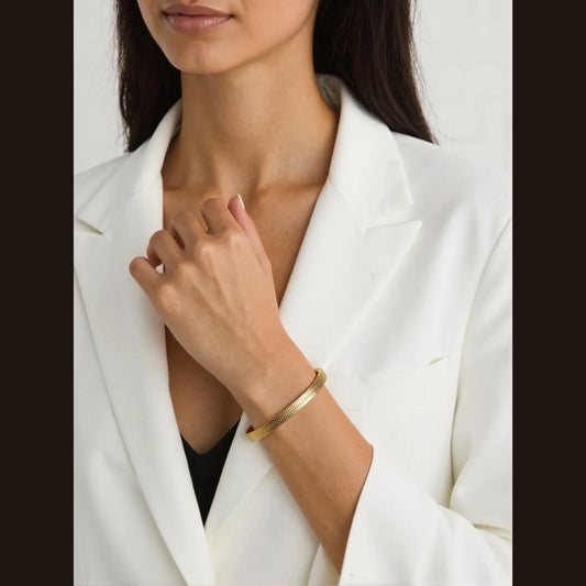 Premium Anti Tarnish Stainless Steel Jewellery for Everyday - Snake Chain Bracelet