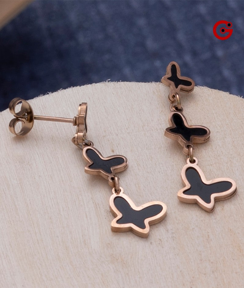 Anti Tarnish Everyday Earring - Black