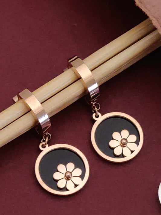 Anti Tarnish Everyday Earring - Black